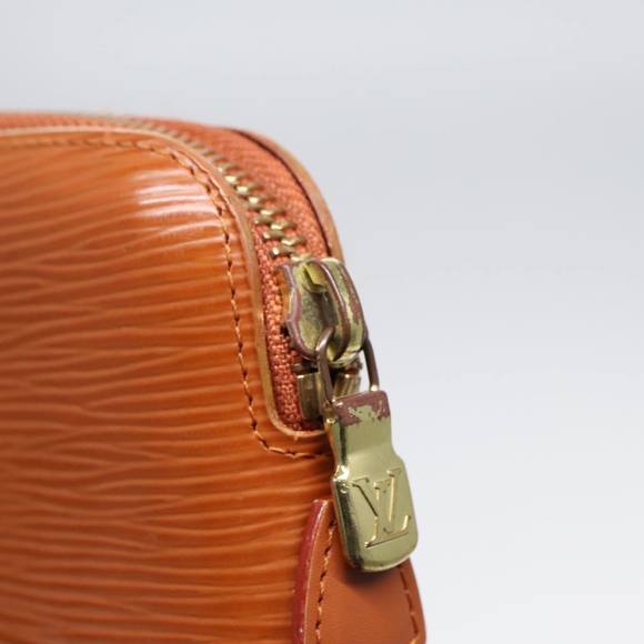 LOUIS VUITTON Epi Organizer Atoll Travel Case Zipangu Gold LV Auth 91027 - Picture 8 of 16